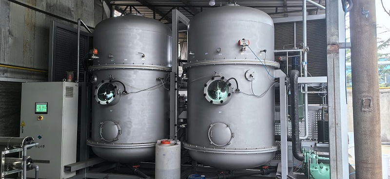 化學(xué)鎳廢水低溫蒸發(fā)項(xiàng)目現(xiàn)場(chǎng)